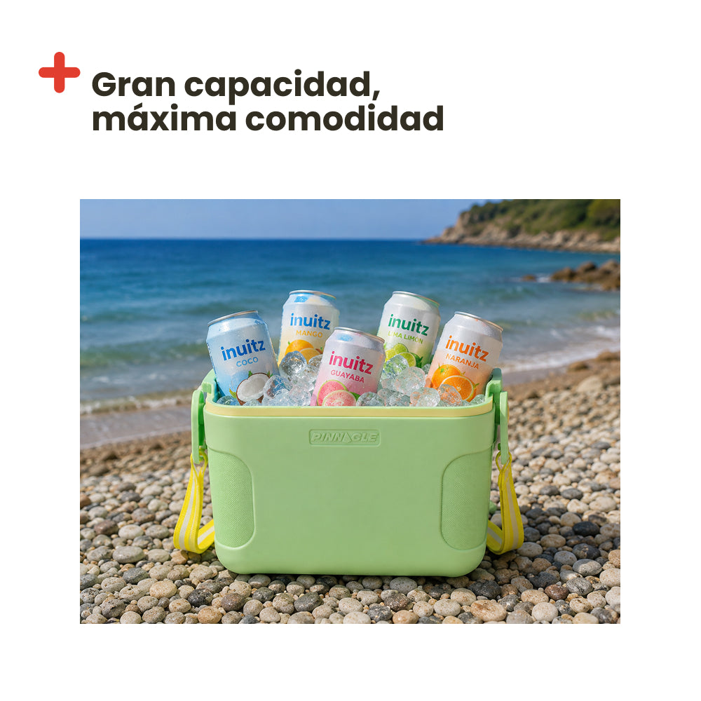 Nevera Portatil Retro Verde 8L