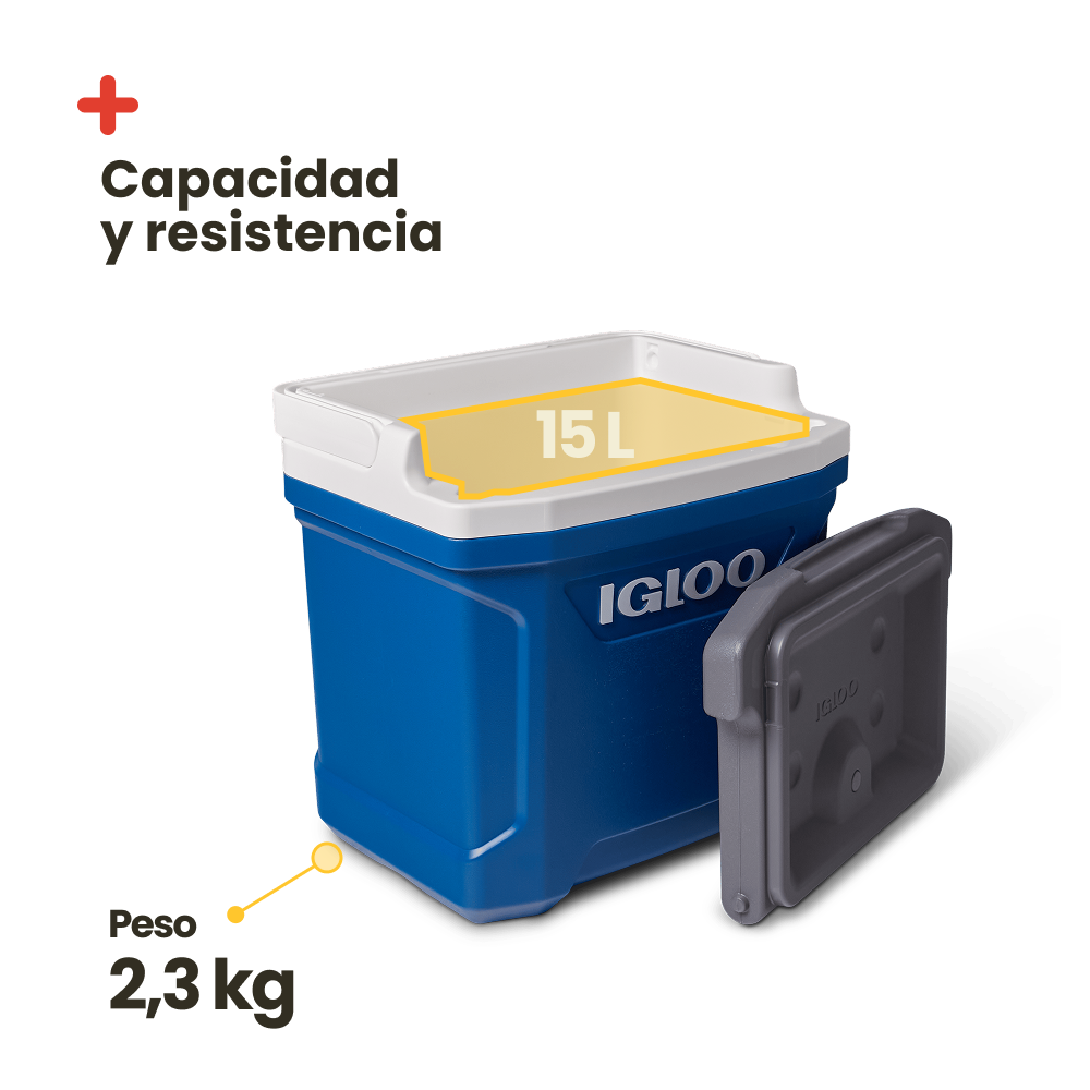 NEVERA PORTATIL IGLOO LATITUDE 16 AZUL