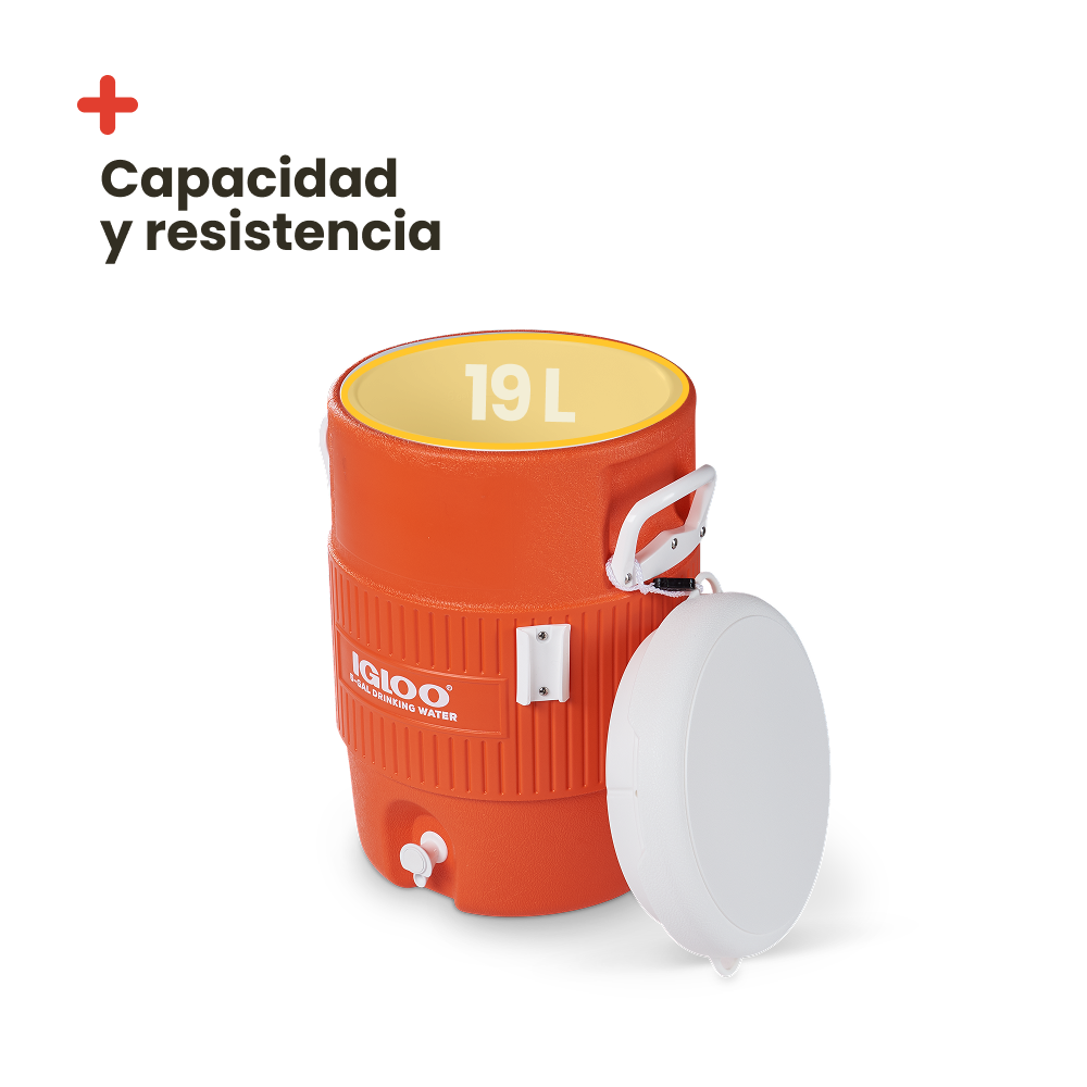 IGLOO SEAT TOP Thermos 19L. Orange