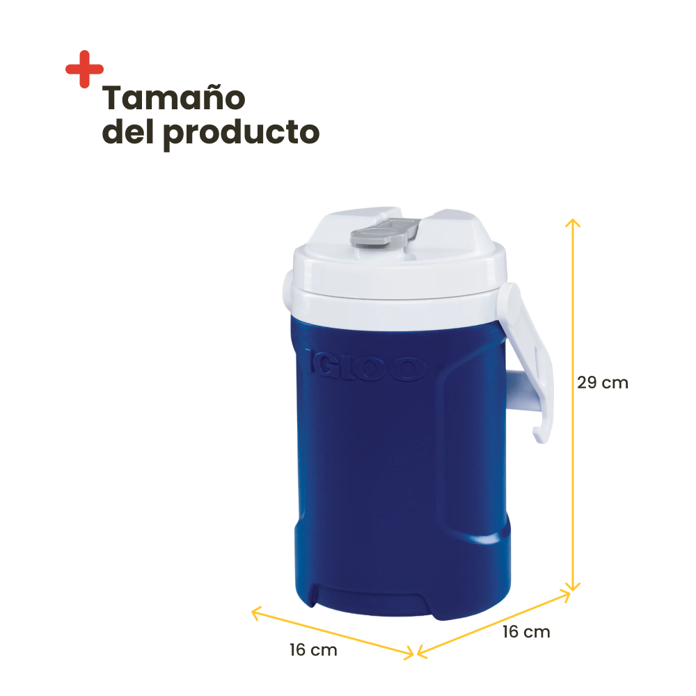 Termo Igloo Sport de 2 Llitros Azul y Rojo