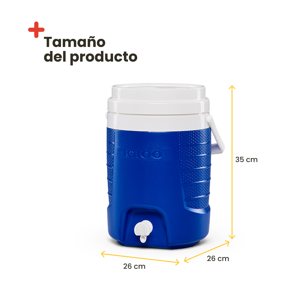 Termo Igloo Sport con capacidad 7,5L Azul