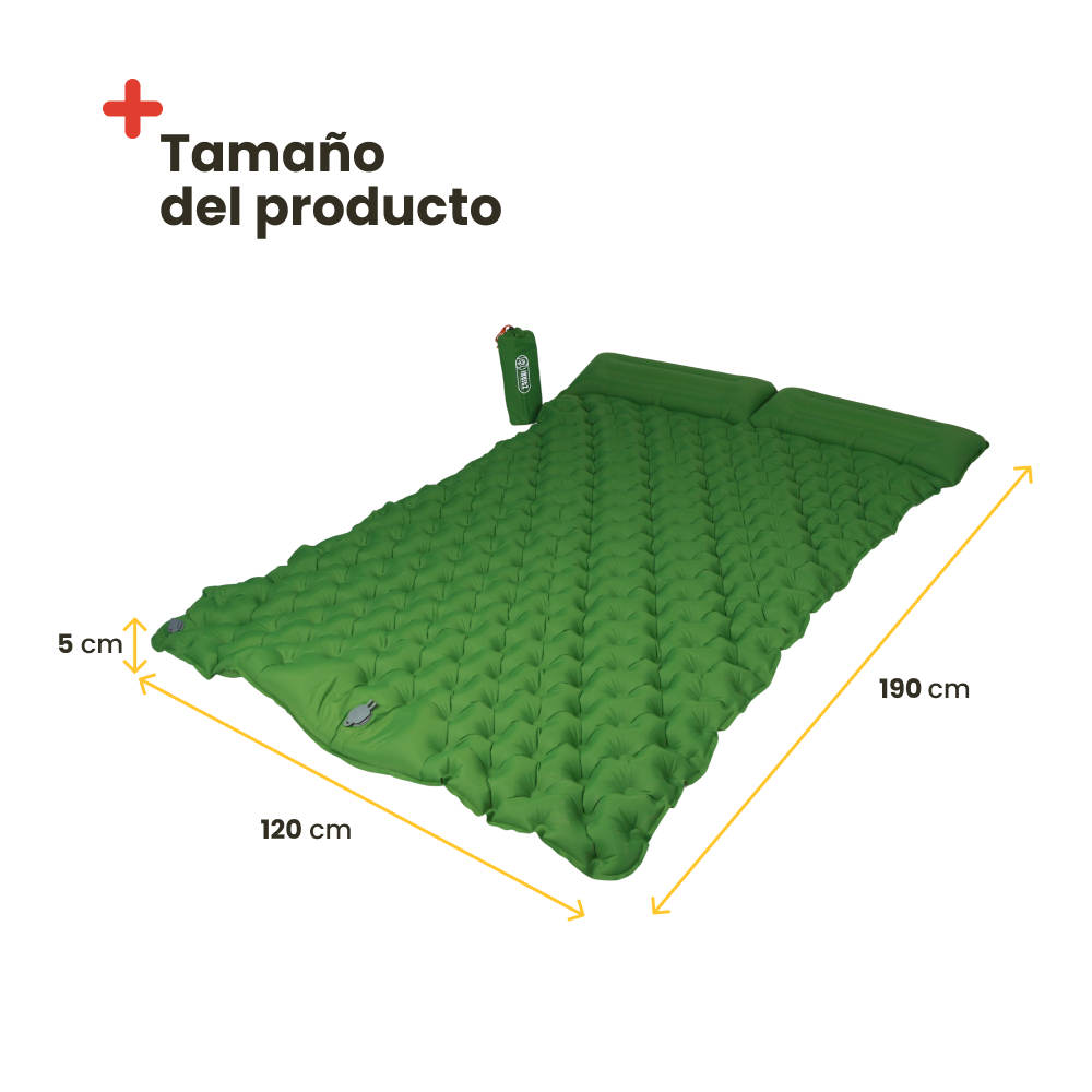 Matelas autogonflant pour 2 personnes