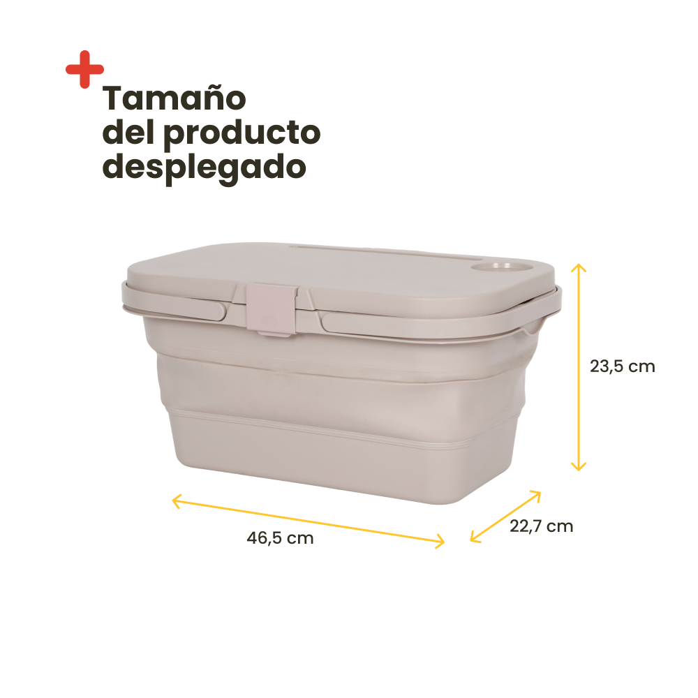 Foldable transport basket