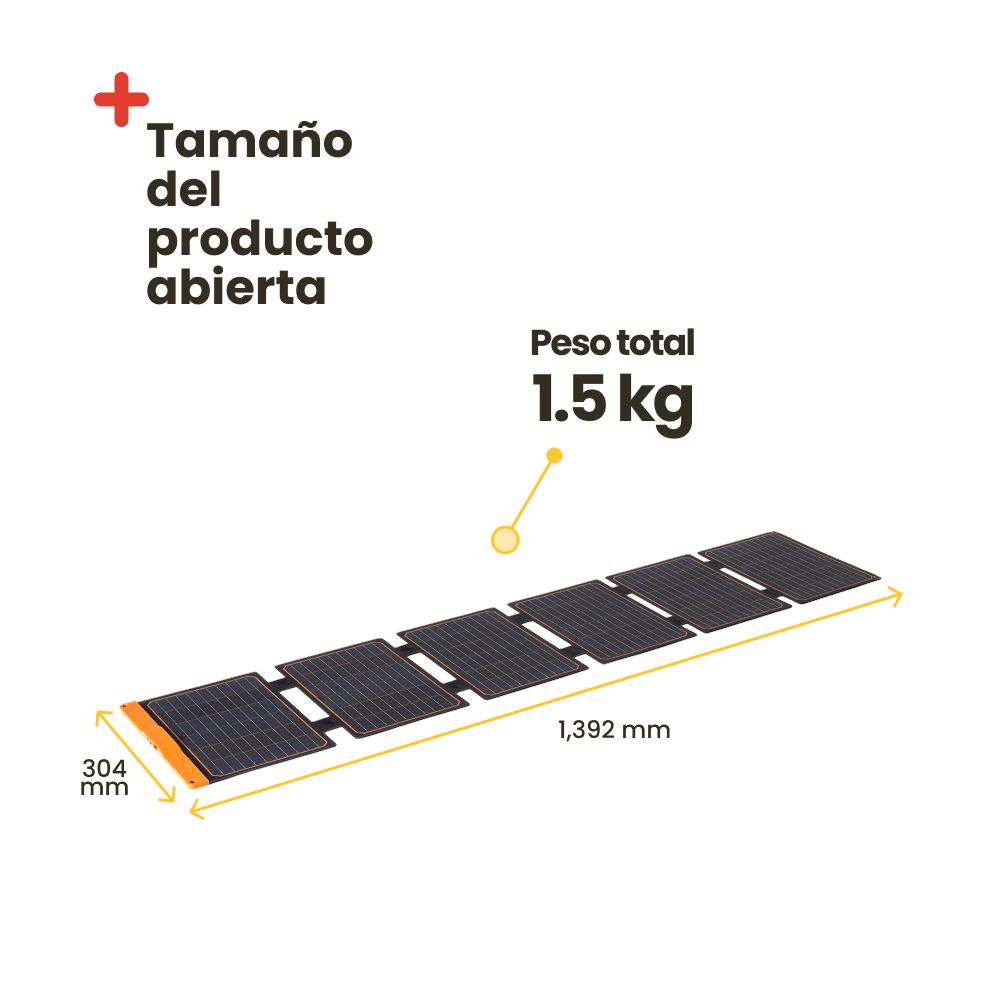 Panneau solaire flexible de 60 W
