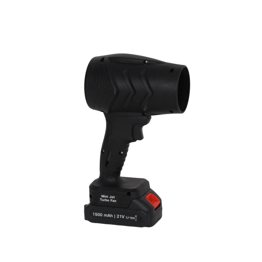 Souffleur/nettoyeur turbo pour camping. Noir