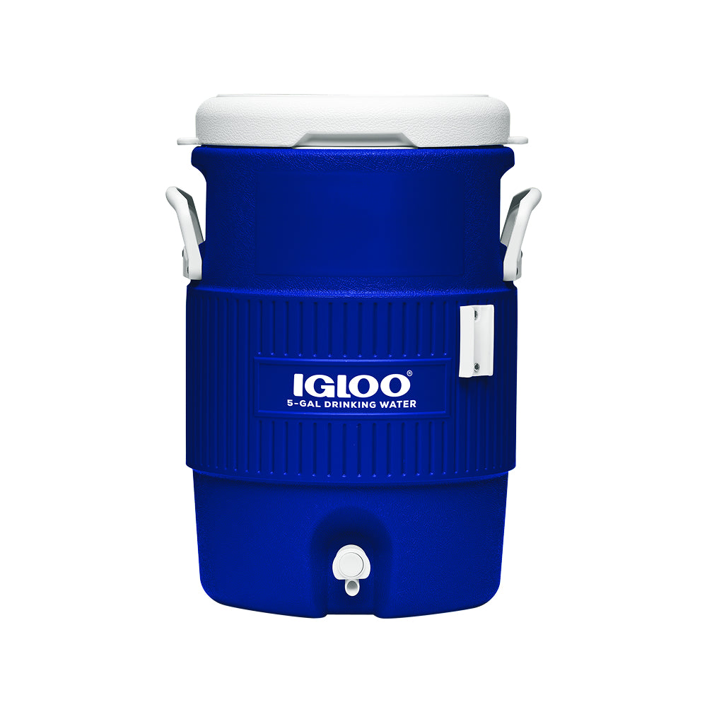 Igloo Bidón Termo Industrial Seat Top 19 litros color azul