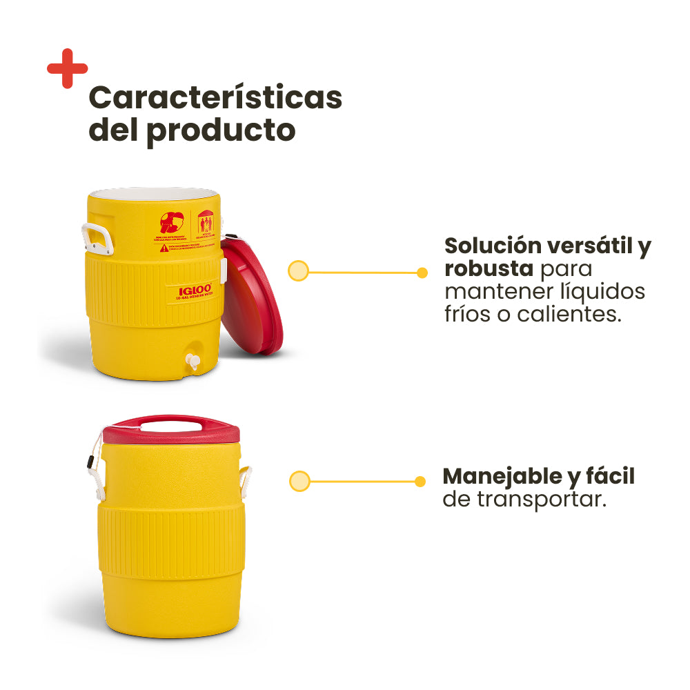 Thermos industriel Igloo. 39 L