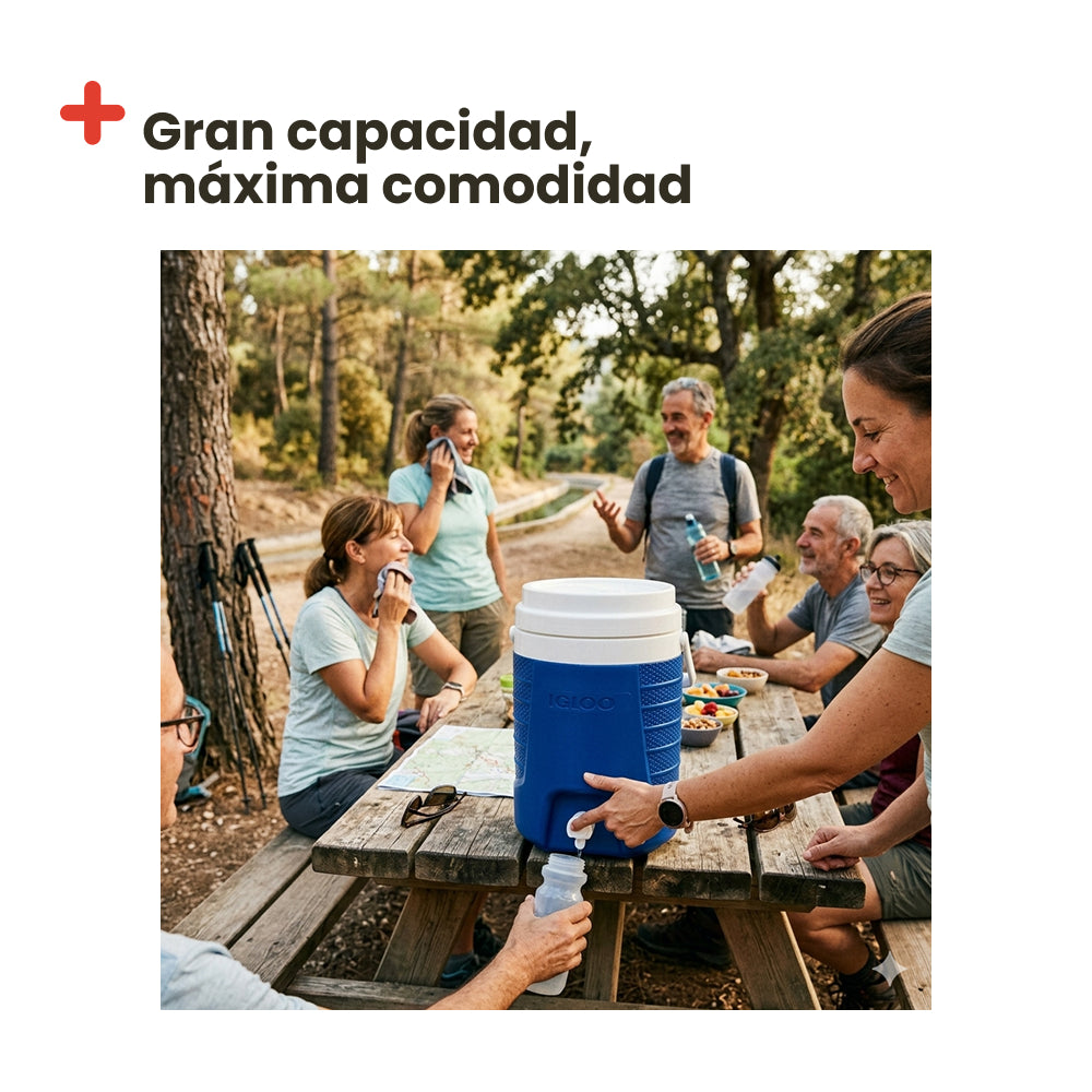 Thermos Igloo Sport con capacità di 7,5 l, blu