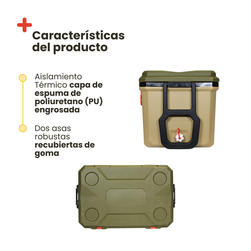 Portable Refrigerator with Wheels INUITZ Explorer 36 Liters Roller