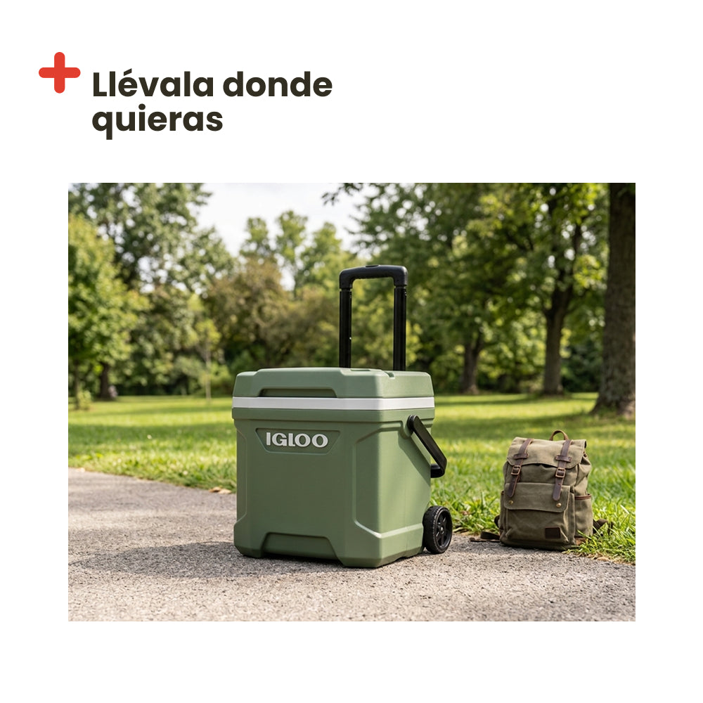 Nevera Portatil Igloo Latitude 16 Roller Ecocool