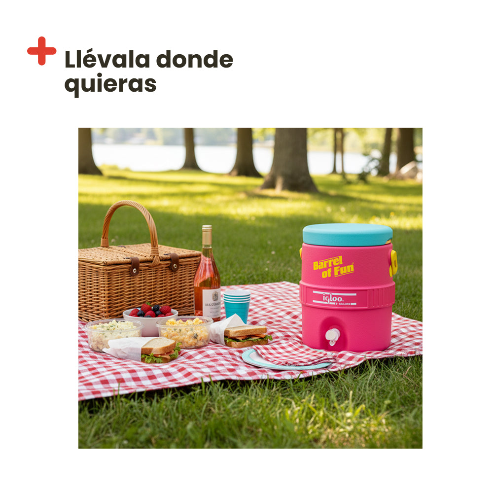 Termo Igloo Retro Rosa