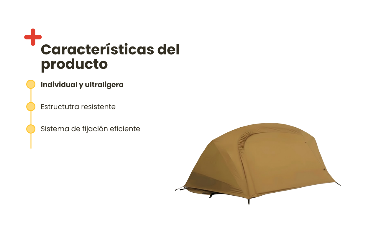 ultralight single tent