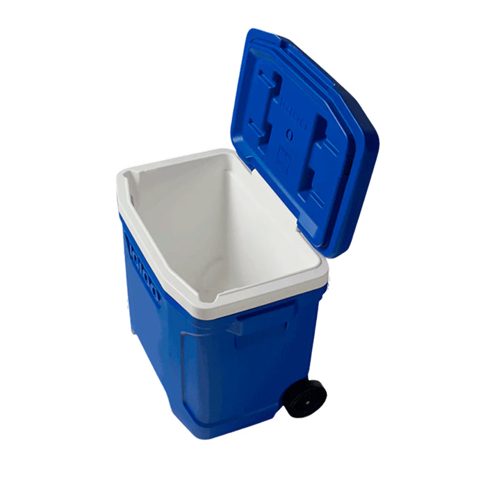 Profile Roller 28 Blue Hard Cooler with Wheels
