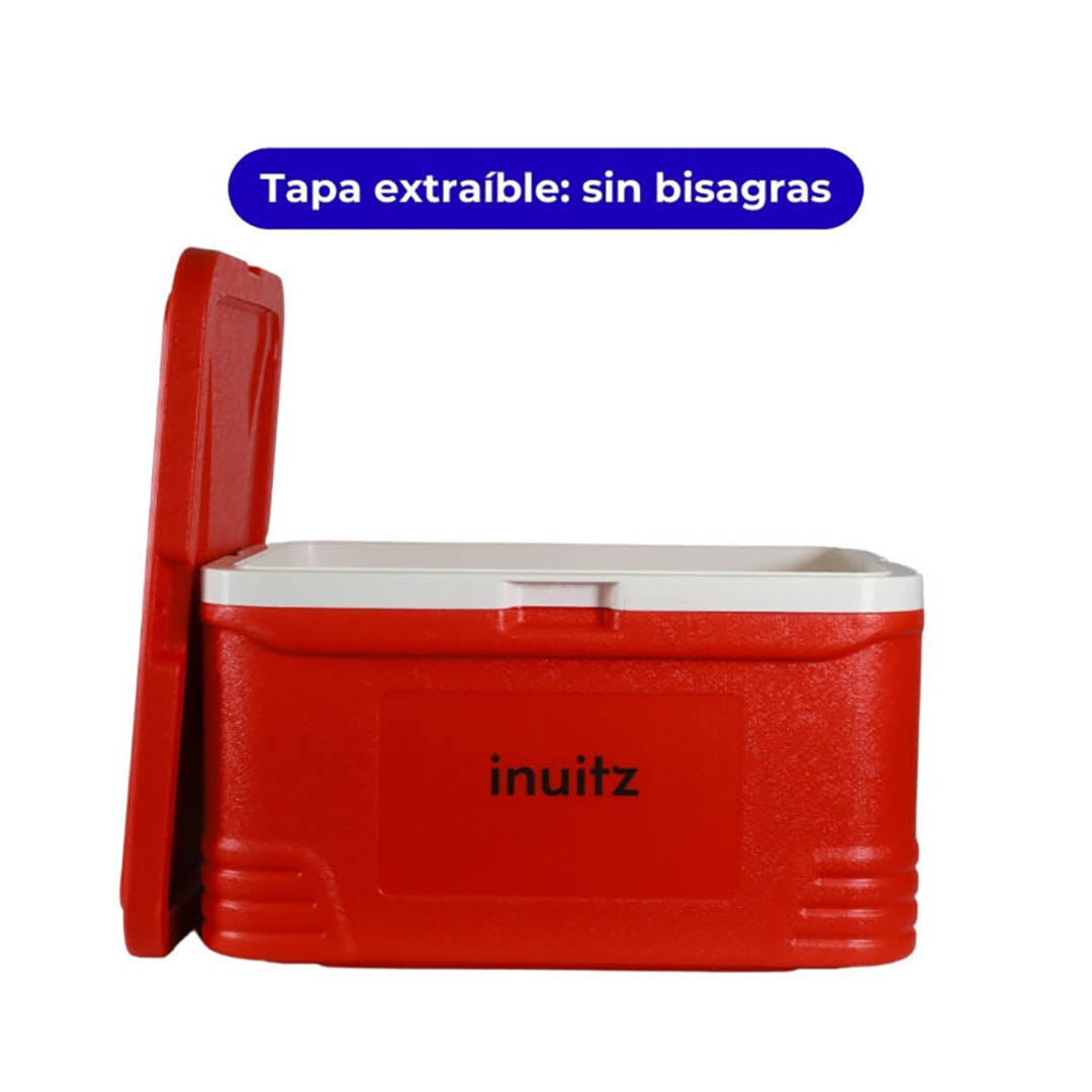 Inuitz Red 48L Portable Cooler