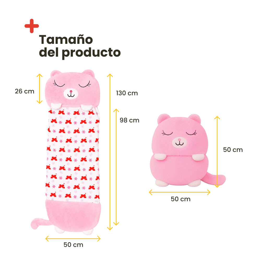 Children's Cotton Sleeping Bag 160x60 – Lightweight, Comfortable, and Safe (Shark)