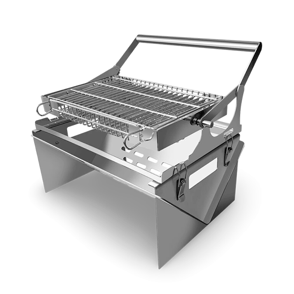 barbacoa de carbon portatil