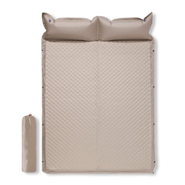 Colchoneta autohinchable para 2 personas