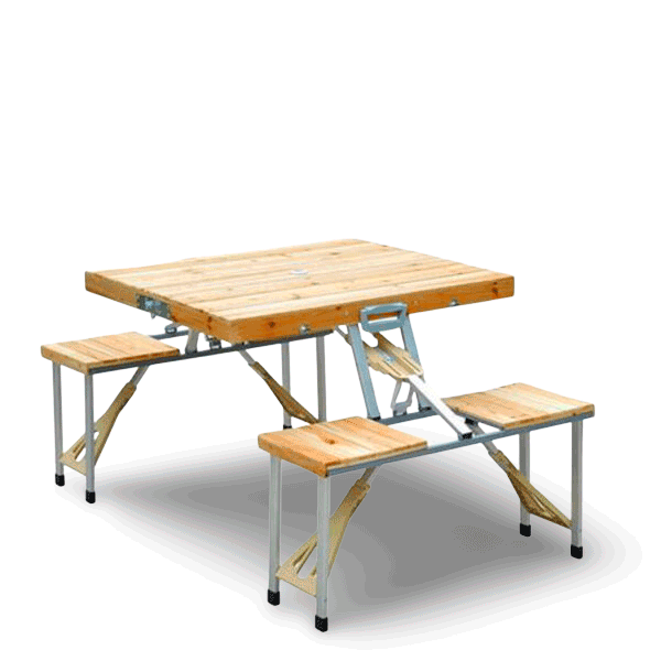 Mesa maleta con sillas Inuitz