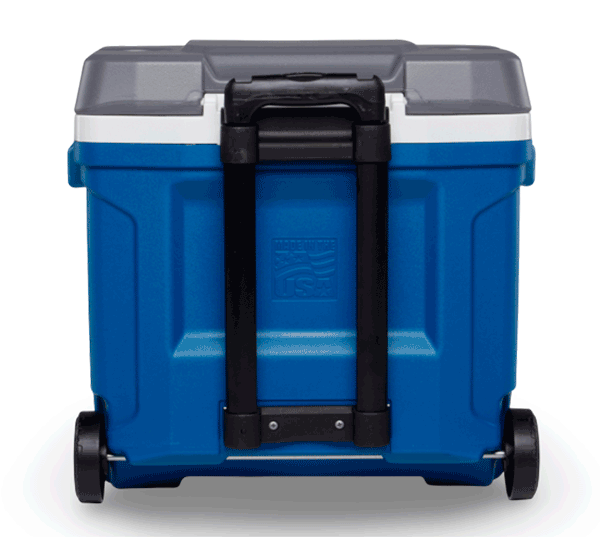 nevera portatil igloo 30 litros azul trasera