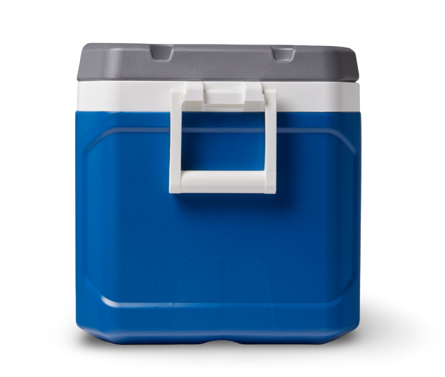 nevera portatil igloo 49 litros azul asa
