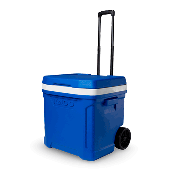 nevera portatil igloo con ruedas 58 litros