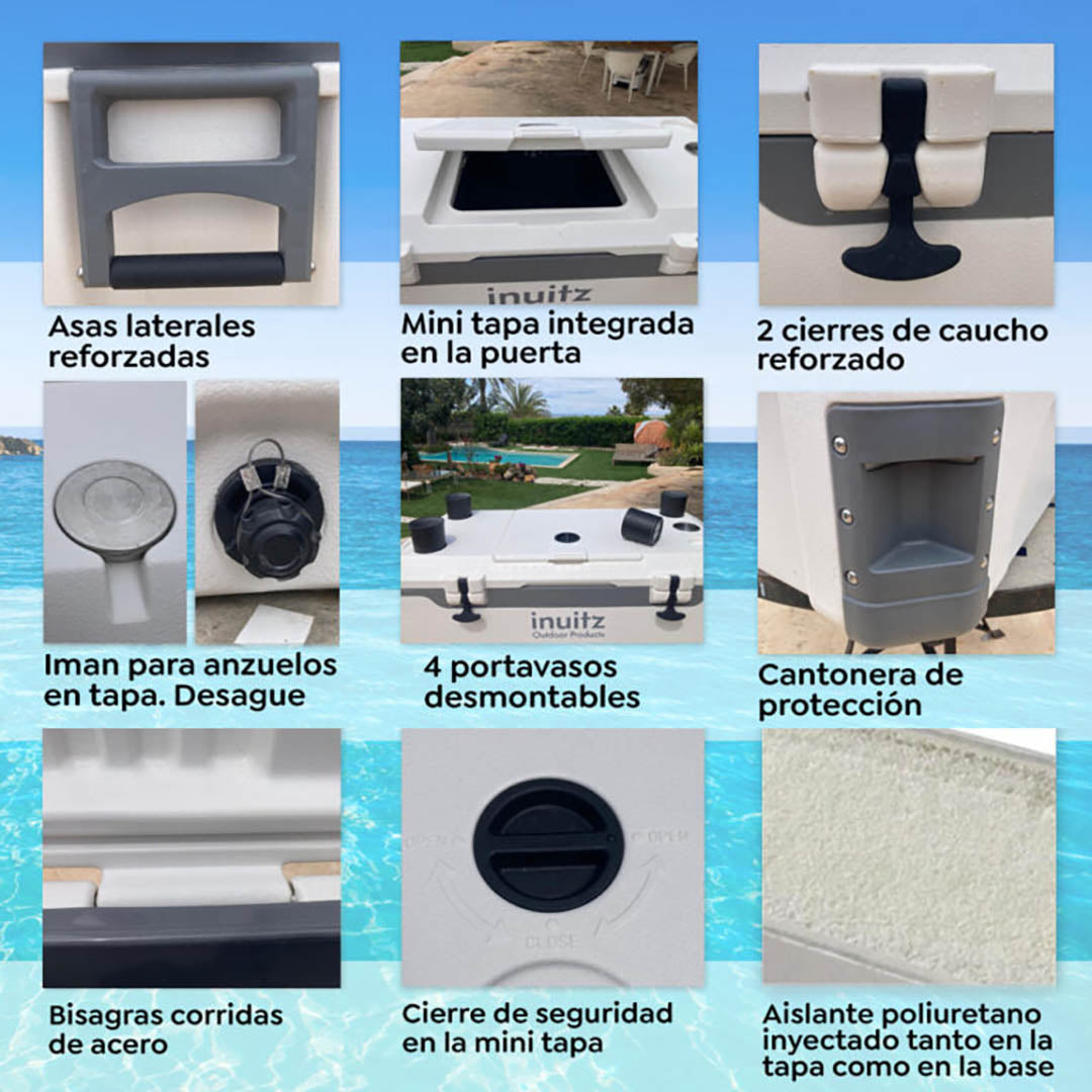 Nevera portátil Marine. 160L