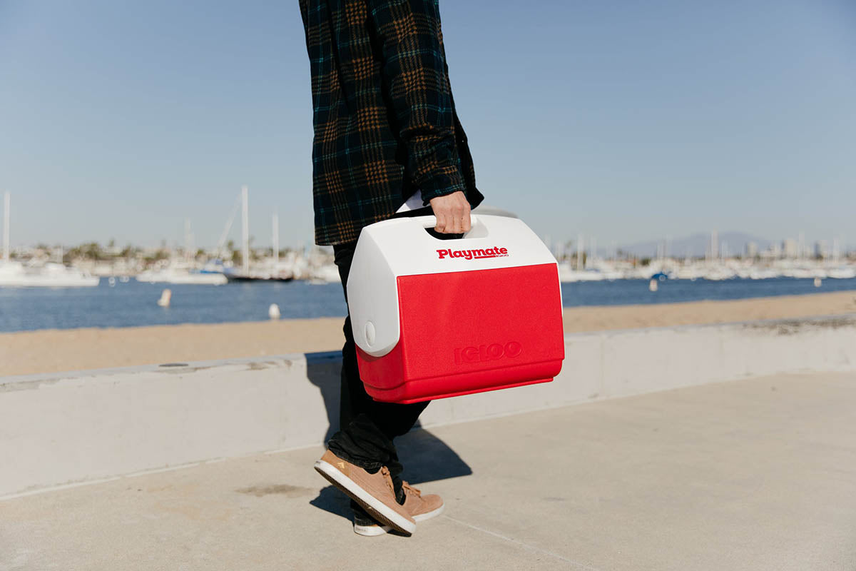 nevera portatil igloo playmate elite 15l roja