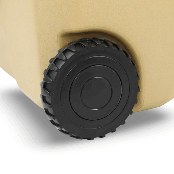 nevera portatil inuitz con ruedas 68 litros rueda