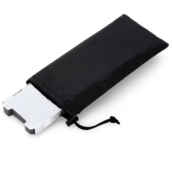 Paravientos plegable para camping funda