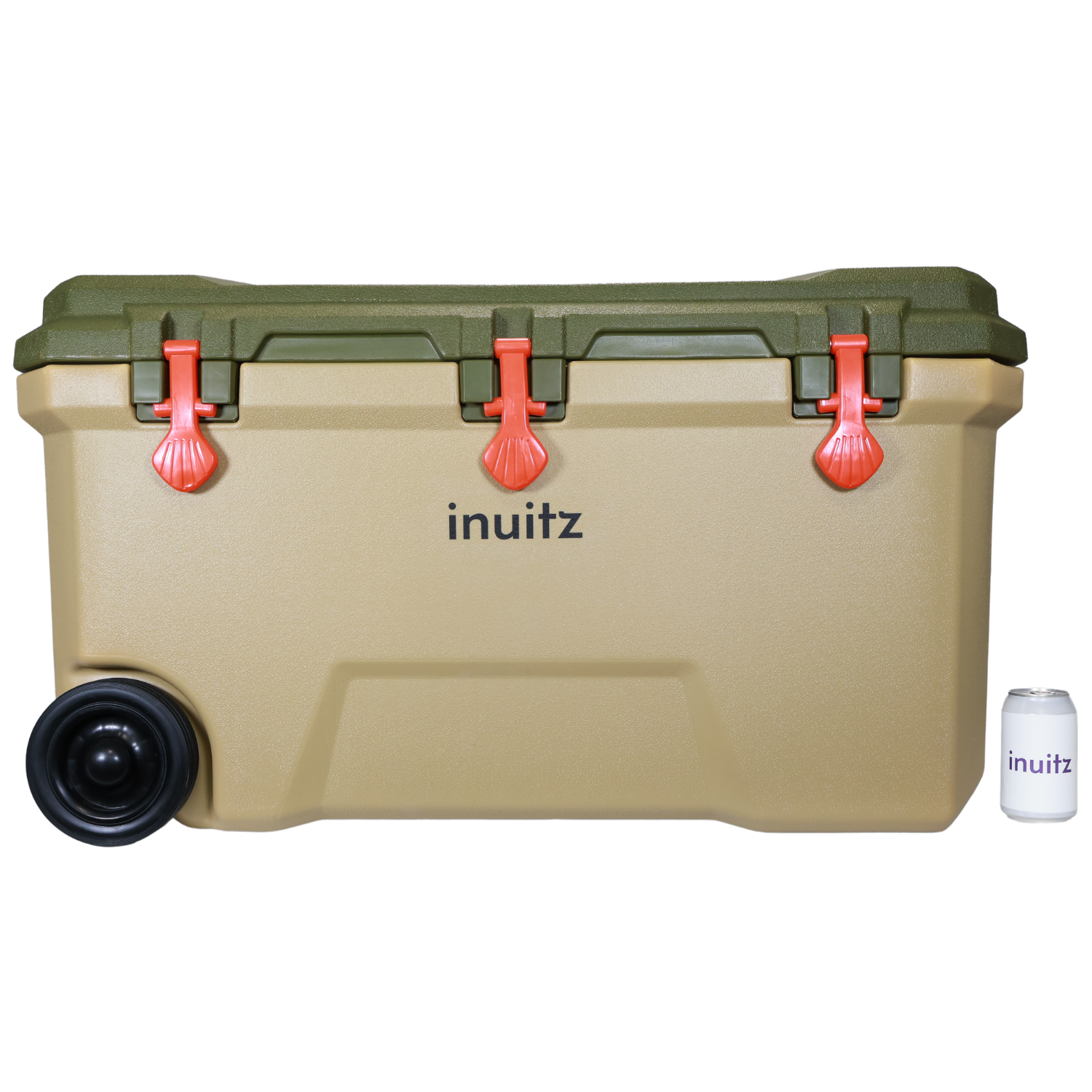 INUITZ Explorer 145 Liter Roller Portable Cooler with Wheels