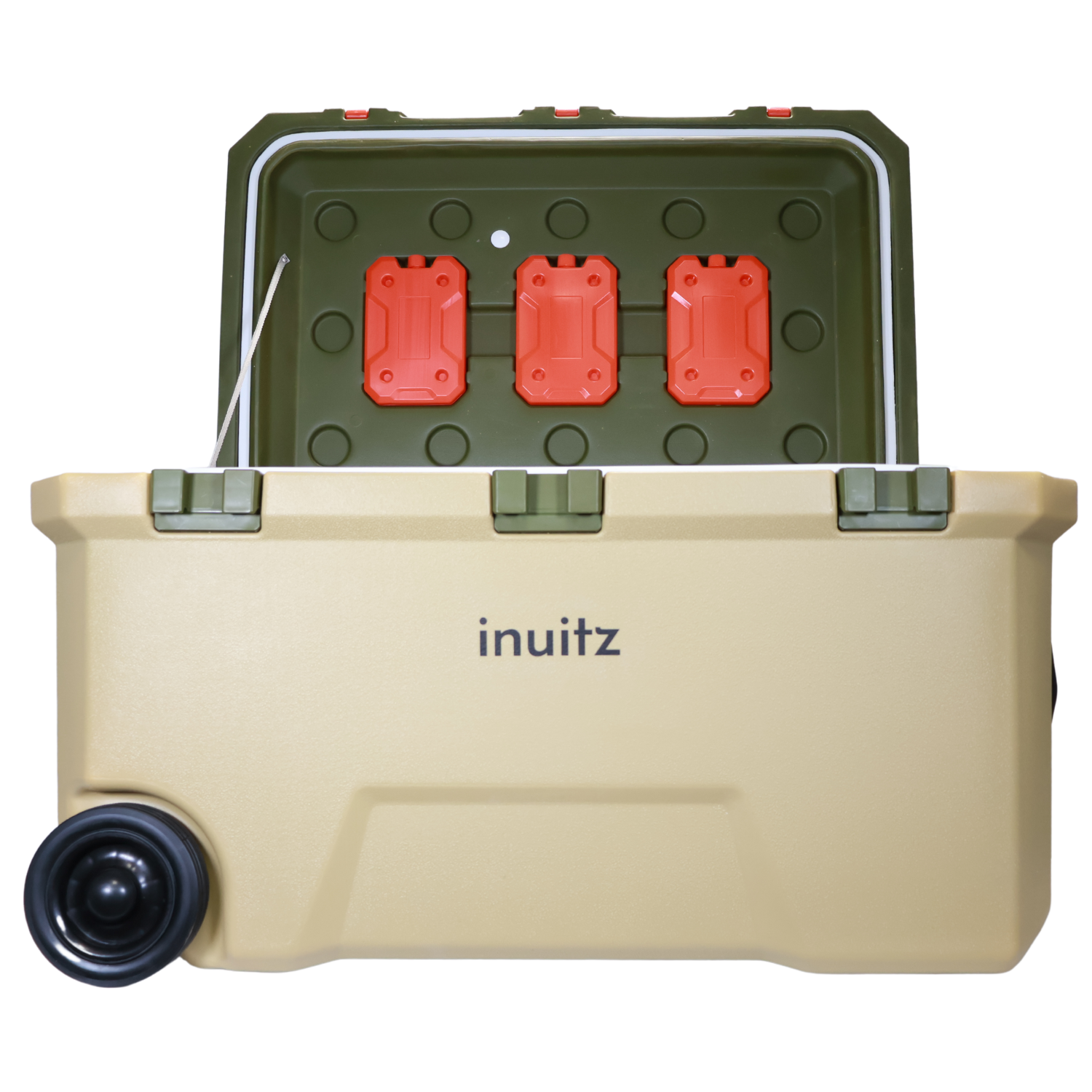 INUITZ Explorer 145 Liter Roller Portable Cooler with Wheels