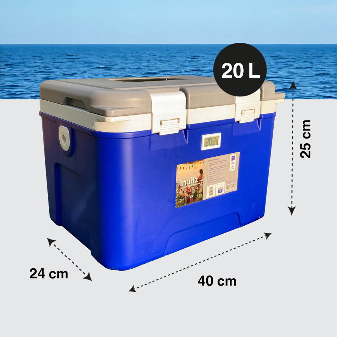 nevera portatil con termometro medidas
