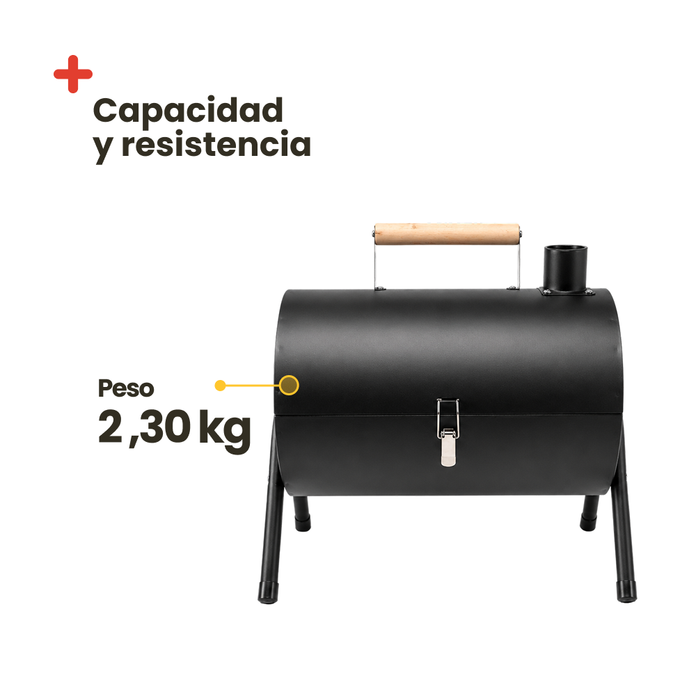 Barbecue portable de type fumeur