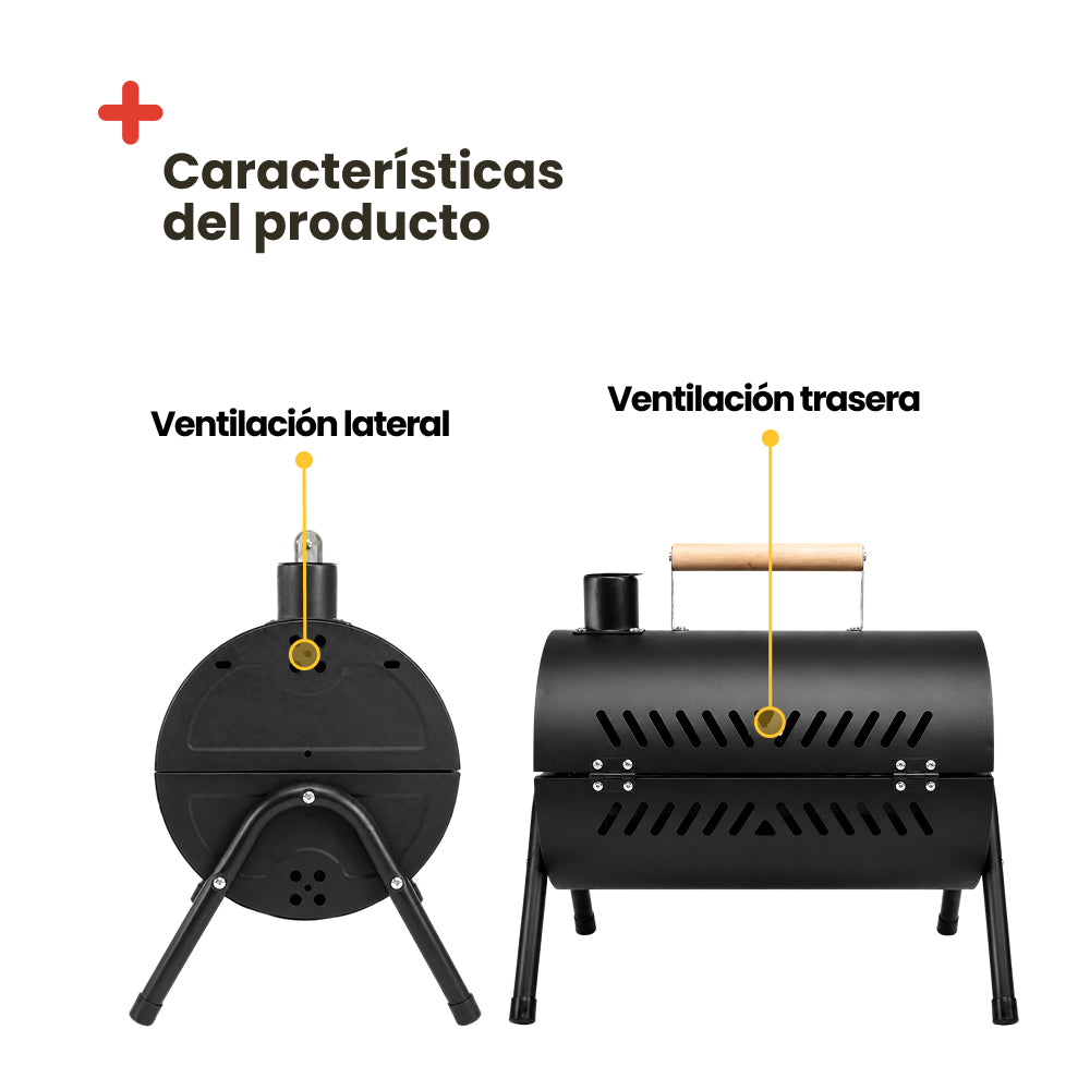 Barbecue portable de type fumeur