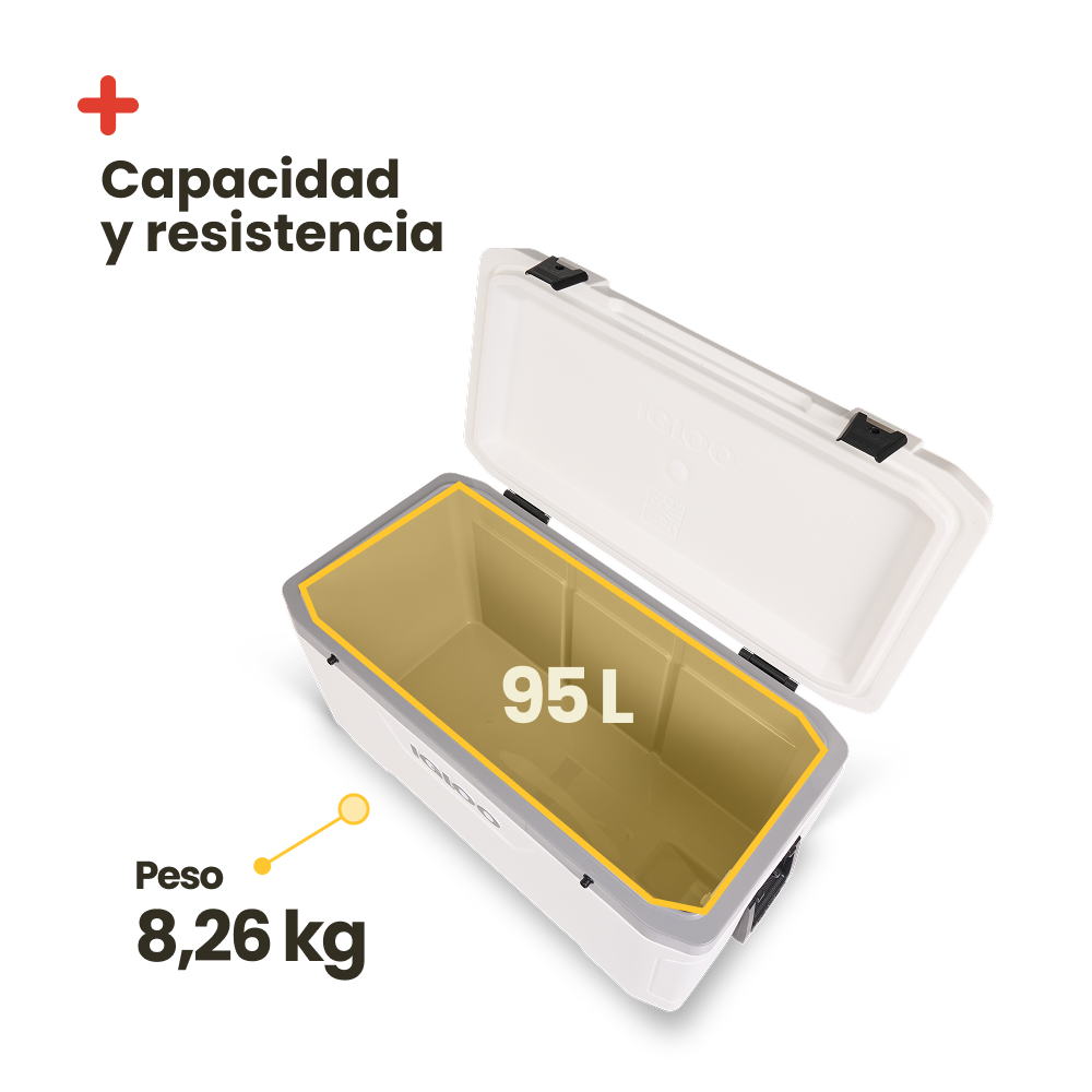 Glacière portable Igloo Latitude Marine Ultra 100 - 95 litres