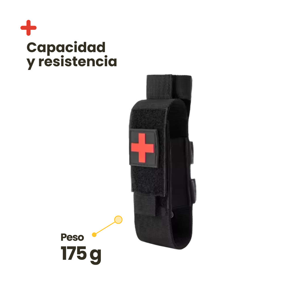 First Aid Tourniquet with Scissors and Case