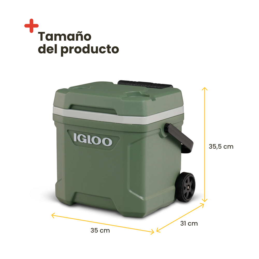 Nevera Portatil Igloo Latitude 16 Roller Ecocool