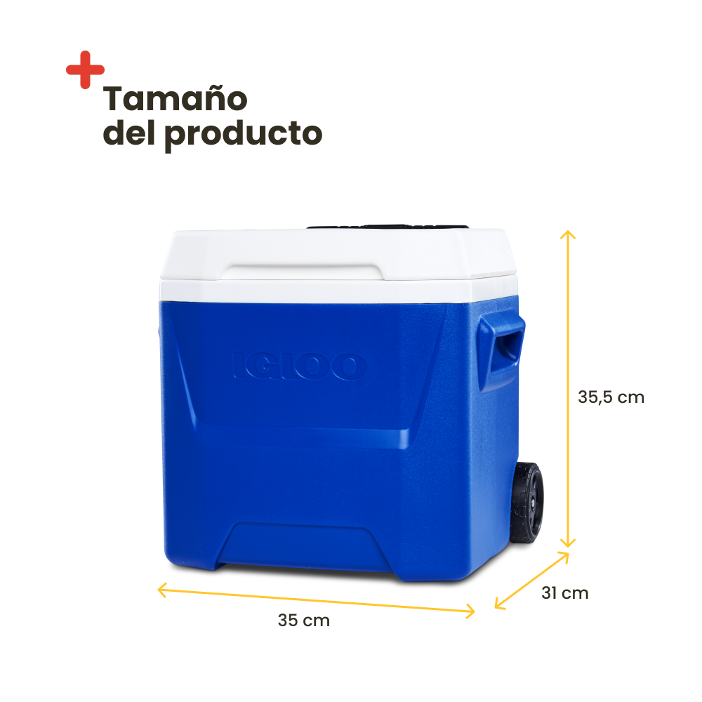 Nevera Portatil Igloo Laguna 16 Roller Azul