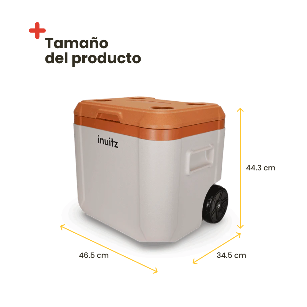 Nevera Portátil INUITZ Island Roller 52 Litros