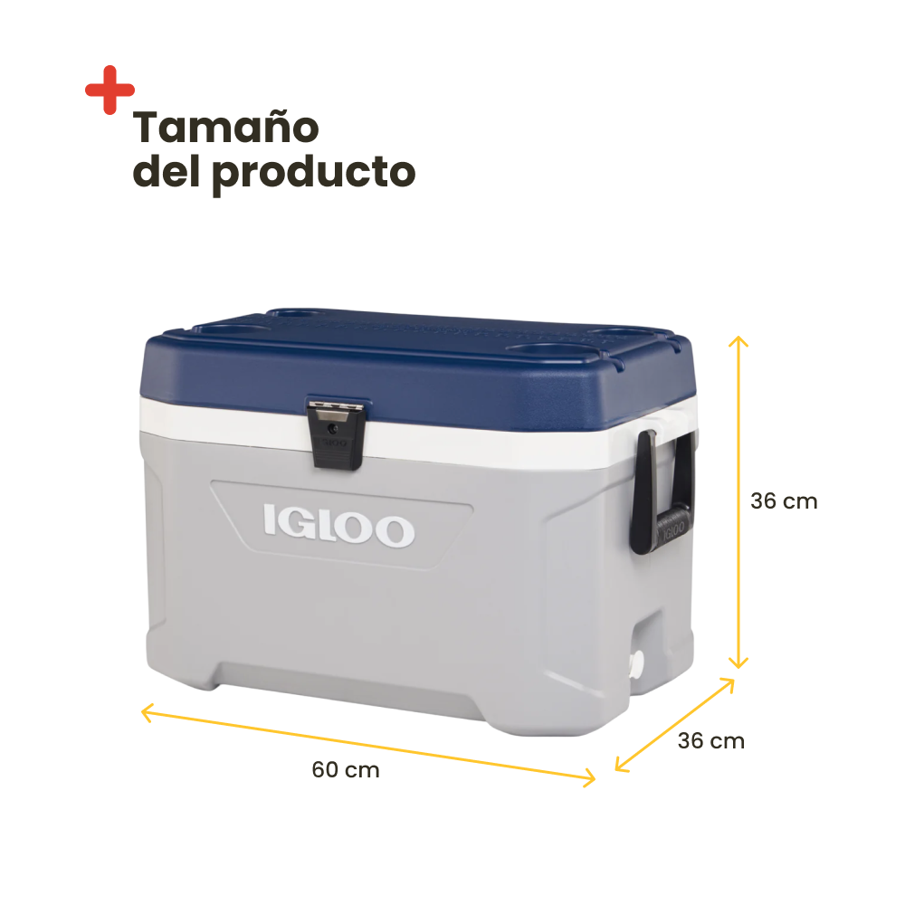 Igloo Latitude 54 Marine Frigorifero rigido ultra portatile, 51 litri nautico
