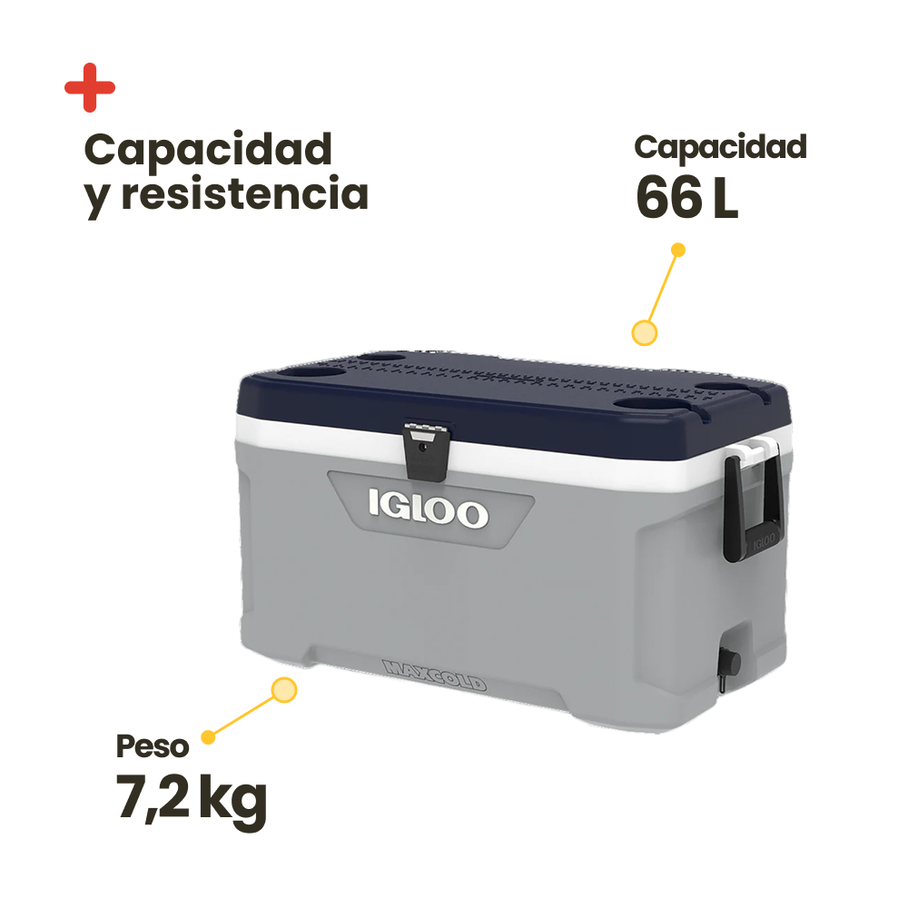 Glacière portable Igloo Latitude Marine Ultra 70 - 66 litres
