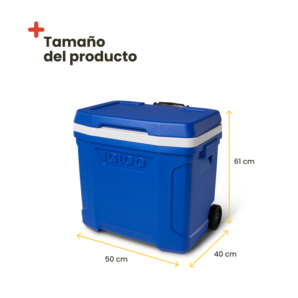 Nevera portátil Igloo Profile Roller 60. Azul