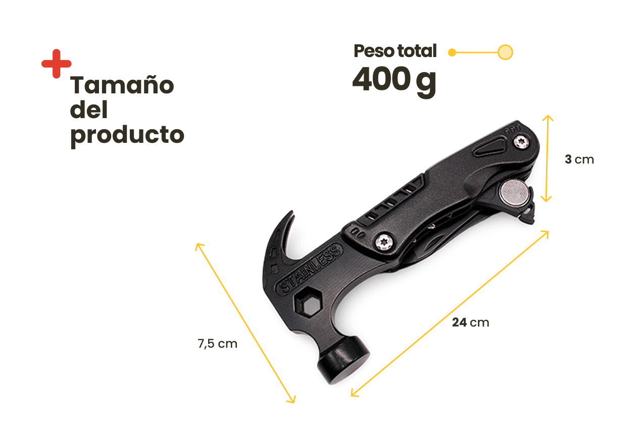 Outil multifonction 17 en 1