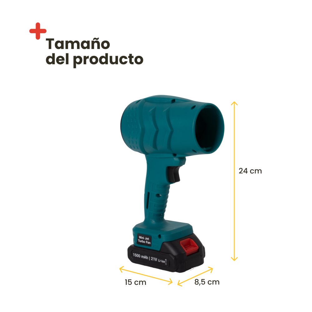 Nettoyeur de souffleur turbo. Bleu