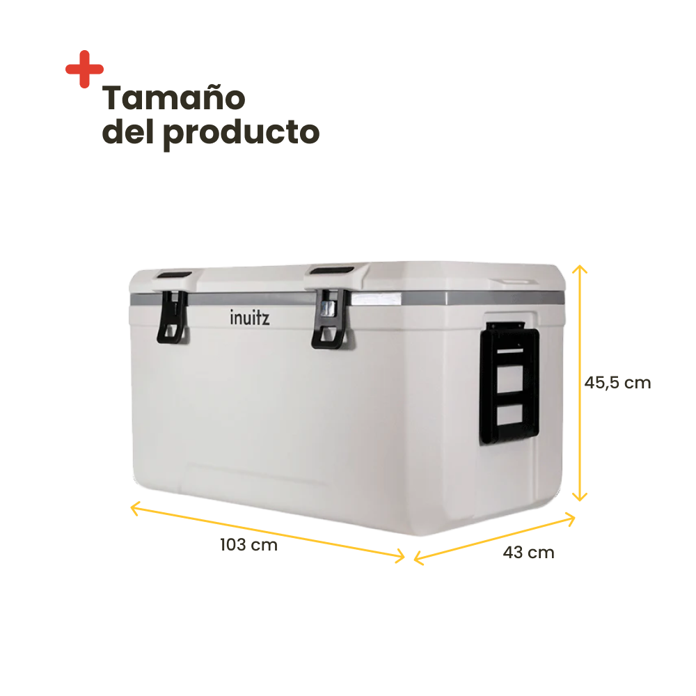 Frigorifero portatile Inuitz Marine White da 120 litri 