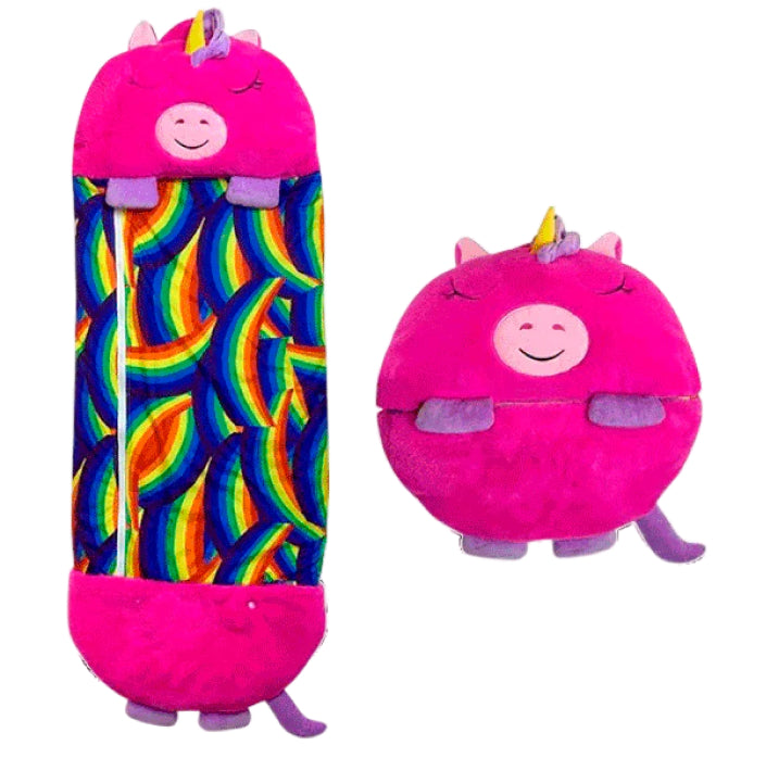 Children's Cotton Sleeping Bag 160x60 – Lightweight, Comfortable, and Safe (Unicorn)