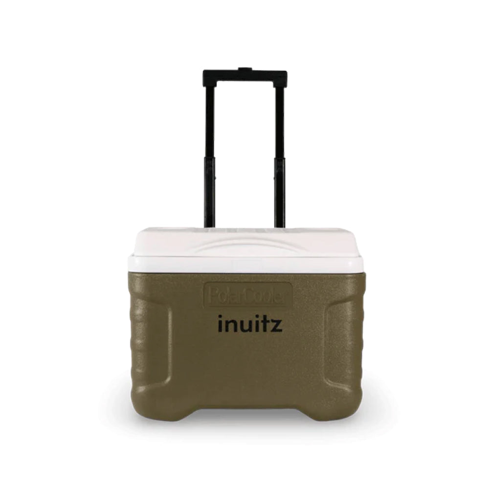 Nevera portátil con Ruedas INUITZ Compact Roller 20L verde