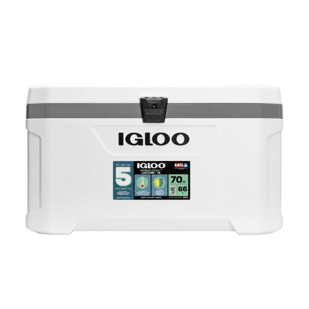 Nevera rígida portátil Igloo Latitude 70 Marine Ultra, 66 litros náutica