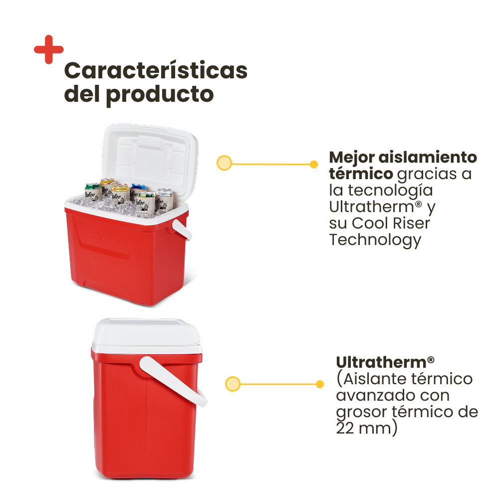 Réfrigérateur portable IGLOO LAGUNA 28 rouge