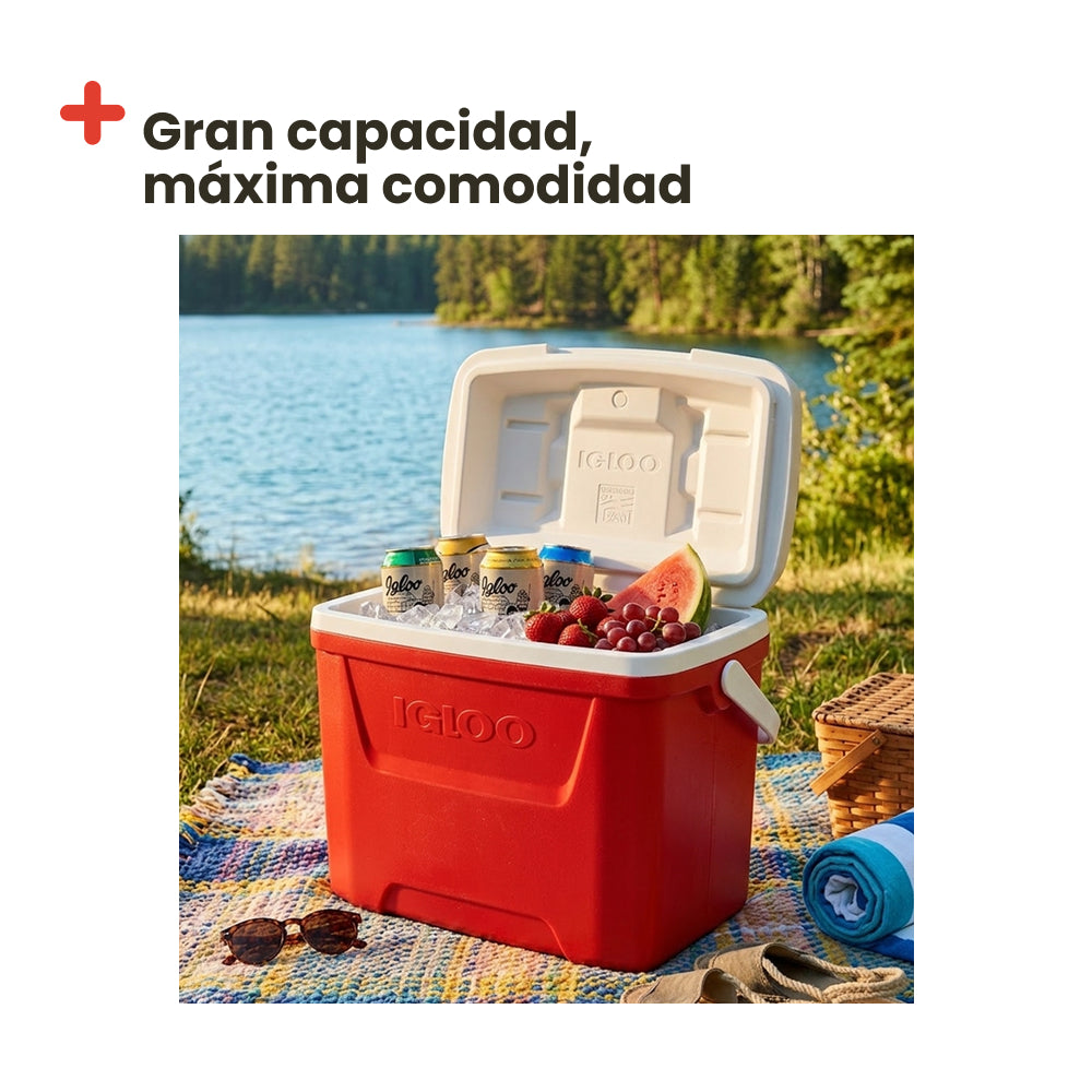 Réfrigérateur portable IGLOO LAGUNA 28 rouge